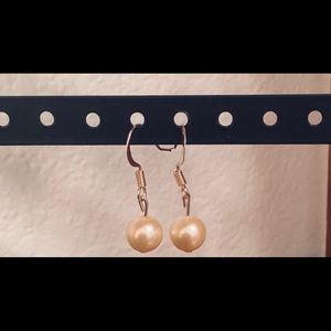 Pearl earrings